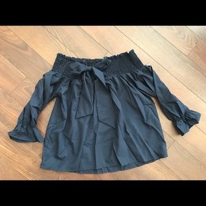 Beautiful Navy Blue Blouse